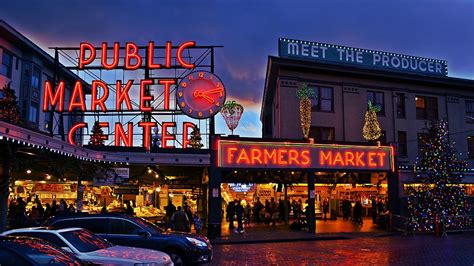 O Mercado de Pike Place, um Tesouro Vibrante e Aromático em Seattle!